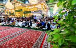 عرشُ التّلاوة يُواصل استضافته لمؤسساتنا القرآنيّة العراقيّة والصّحن العبّاسيّ الشّريف يحتضن محافلَه المُباركة.