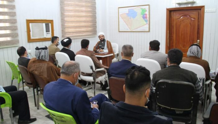 ضمن سلسلة ندواته القرآنية فرع الهندية يقيم ندوة تحت عنوان (منزلة الشهيد في القرآن الكريم)