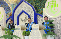 أساتذة الجامعات العراقية يشاركون ضمن فعاليات الختمة القرآنية في الصّحن العبّاسيّ المُطهّر