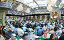 أساتذة الجامعات العراقية يشاركون ضمن فعاليات الختمة القرآنية في الصّحن العبّاسيّ المُطهّر