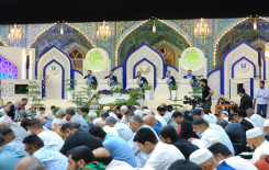 أساتذة الجامعات العراقية يشاركون ضمن فعاليات الختمة القرآنية في الصّحن العبّاسيّ المُطهّر