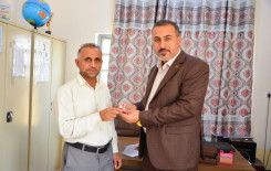 معهد القرآن الكريم فرع بابل يكرم عددًا من طلبة مدارس تربية بابل ضمن جدول النشاطات الإرشادية.