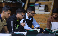 جامعة كربلاء تحتضن أمسية قرآنية في أقسامها الداخلية ضمن المشروع القرآني في الجامعات