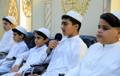 حناجر طلاب المعهد تصدح بآيات الله حفظًا في مقام الإمام المهدي (عج)