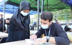 يقيم فرع معهد القرآن الكريم في النجف الأشرف مشروع تعليم القراءة الصحيحة للزائرين في ذكرى استشهاد الرسول الأكرم(ص)