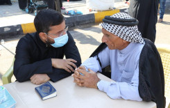 يقيم فرع معهد القرآن الكريم في النجف الأشرف مشروع تعليم القراءة الصحيحة للزائرين في ذكرى استشهاد الرسول الأكرم(ص)