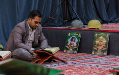 فرقة العباس القتالية ومعهد القرآن الكريم يُقيمان ختمة رمضانية مرتلة في كربلاء