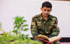 فرقة العباس القتالية ومعهد القرآن الكريم يُقيمان ختمة رمضانية مرتلة في كربلاء