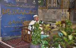 نفحاتٌ قدسية لتلاوات قرآنية بأمسيةٍ عطرة تنثر أريج شذاها من صحن أبي الفضل العباس(عليه السلام)..