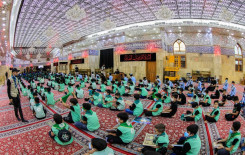 أساتذة معهد القرآن الكريم يشاركون في برنامج جمعية كشافة الكفيل العاشورائي