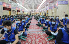 أساتذة معهد القرآن الكريم يشاركون في برنامج جمعية كشافة الكفيل العاشورائي