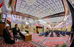 أساتذة معهد القرآن الكريم يشاركون في برنامج جمعية كشافة الكفيل العاشورائي