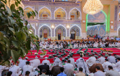 في رحاب الصحن العبّاسي المطهر معهد القرآن الكريم يقيم الختمة القرآنيّة الرمضانيّة المرتلة