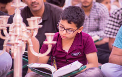 في رحاب الصحن العبّاسي المطهر معهد القرآن الكريم يقيم الختمة القرآنيّة الرمضانيّة المرتلة