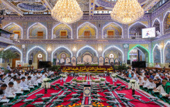 في رحاب الصحن العبّاسي المطهر معهد القرآن الكريم يقيم الختمة القرآنيّة الرمضانيّة المرتلة