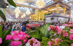 في رحاب الصحن العبّاسي المطهر معهد القرآن الكريم يقيم الختمة القرآنيّة الرمضانيّة المرتلة