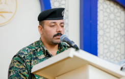 منتسبو القوات الأمنية تصدح أصواتهم في الختمة القرآنية الرمضانية المرتلة