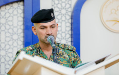 منتسبو القوات الأمنية تصدح أصواتهم في الختمة القرآنية الرمضانية المرتلة