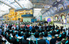 منتسبو القوات الأمنية تصدح أصواتهم في الختمة القرآنية الرمضانية المرتلة