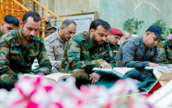 منتسبو القوات الأمنية تصدح أصواتهم في الختمة القرآنية الرمضانية المرتلة