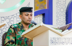 منتسبو القوات الأمنية تصدح أصواتهم في الختمة القرآنية الرمضانية المرتلة