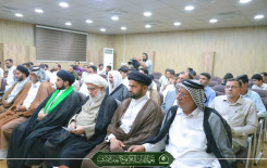 تزامناً مع الولادة الميمونة لكريم اهل البيت (عليه السلام) يقيم معهد القرآن الكريم / فرع النجف الاشرف محفلاً قرآنياً مباركاً