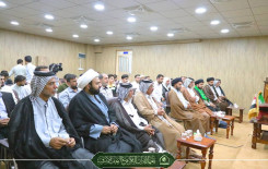 تزامناً مع الولادة الميمونة لكريم اهل البيت (عليه السلام) يقيم معهد القرآن الكريم / فرع النجف الاشرف محفلاً قرآنياً مباركاً