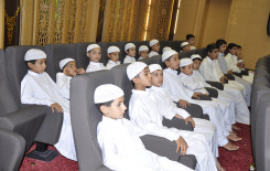 معهد القرآن الكريم التابع للعتبة العباسية المقدسة يقيم مسابقته الأولى في حفظ القرآن الكريم..