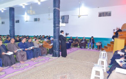 فرع المعهد في بابل يقيم محفلًا مباركًا ضمن مشروعه منابر قرآنية