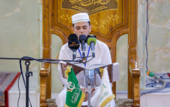 تلاوات فردية وجماعية صدحت بها أصوات طلبة أمير القراء في الصحن العباسي المطهر