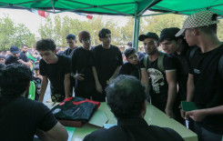 محطات التعليم تستقبل آلاف الزائرين في المثنى