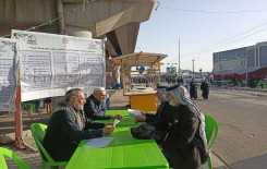 محطات تعليم القراءة الصحيحة للزائرين تنتشر على المحاور المؤدية صوب الإمام موسى بن جعفر (عليه السلام)