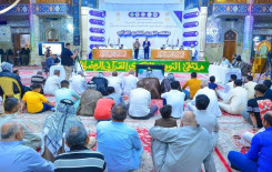 عضو مجلس إدارة العتبة العباسية المقدسة يبارك لفرع بابل مشاريعه الرمضانية.