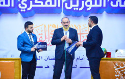 عضو مجلس إدارة العتبة العباسية المقدسة يبارك لفرع بابل مشاريعه الرمضانية.