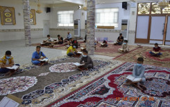 معهد القرآن الكريم يقيم أكثر من (27) ختمة قرآنية مرتلة توزعت في قضاء الهندية شرقي كربلاء المقدسة