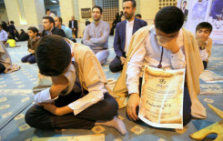 براعم الهيأة التنفيذية لمشروع التلاوة الوطني في إيران: العتبة العباسية المقدسة أهدتنا ما هو أثمن من الذهب.