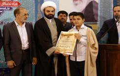 براعم الهيأة التنفيذية لمشروع التلاوة الوطني في إيران: العتبة العباسية المقدسة أهدتنا ما هو أثمن من الذهب.