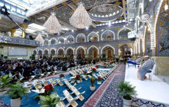 العتبة العباسية المقدسة تطلق الختمة الرمضانية لعام 1446هـ في الصحن العباسي المطهر