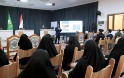 وفدٌ من جامعة كربلاء يزور العتبة العباسية المقدسة ضمن المشروع القرآني في الجامعات العراقية