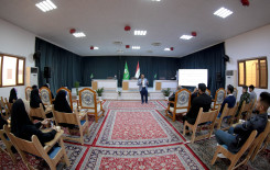 وفدٌ من جامعة كربلاء يزور العتبة العباسية المقدسة ضمن المشروع القرآني في الجامعات العراقية