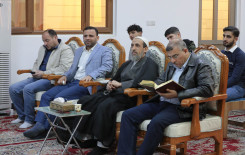 وفدٌ من جامعة كربلاء يزور العتبة العباسية المقدسة ضمن المشروع القرآني في الجامعات العراقية