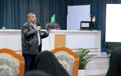 وفدٌ من جامعة كربلاء يزور العتبة العباسية المقدسة ضمن المشروع القرآني في الجامعات العراقية