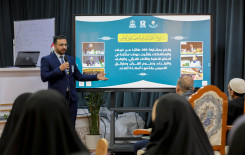 وفدٌ من جامعة كربلاء يزور العتبة العباسية المقدسة ضمن المشروع القرآني في الجامعات العراقية