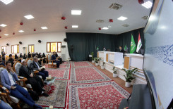 وفدٌ من جامعة كربلاء يزور العتبة العباسية المقدسة ضمن المشروع القرآني في الجامعات العراقية