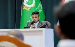 وفدٌ من جامعة كربلاء يزور العتبة العباسية المقدسة ضمن المشروع القرآني في الجامعات العراقية