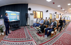 وفدٌ من جامعة كربلاء يزور العتبة العباسية المقدسة ضمن المشروع القرآني في الجامعات العراقية