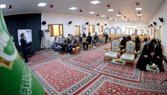 وفدٌ من جامعة كربلاء يزور العتبة العباسية المقدسة ضمن المشروع القرآني في الجامعات العراقية