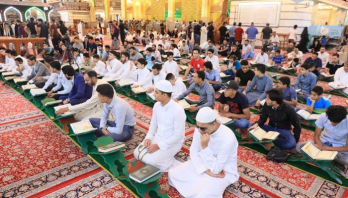 مشروع عرش التلاوة يستضيف معهد القرآن الكريم / فرع الهندية وسط حضور كبير ومميز