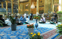 وحدة التلاوة وشعبة السادة الخدم يقيمان ختمة تعليمية في الصحن العباسي المطهر