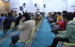 أساتذة معهد القرآن الكريم فرع الهندية وطلبته يتشرّفون بزيارة الجوادين (عليهما السلام)